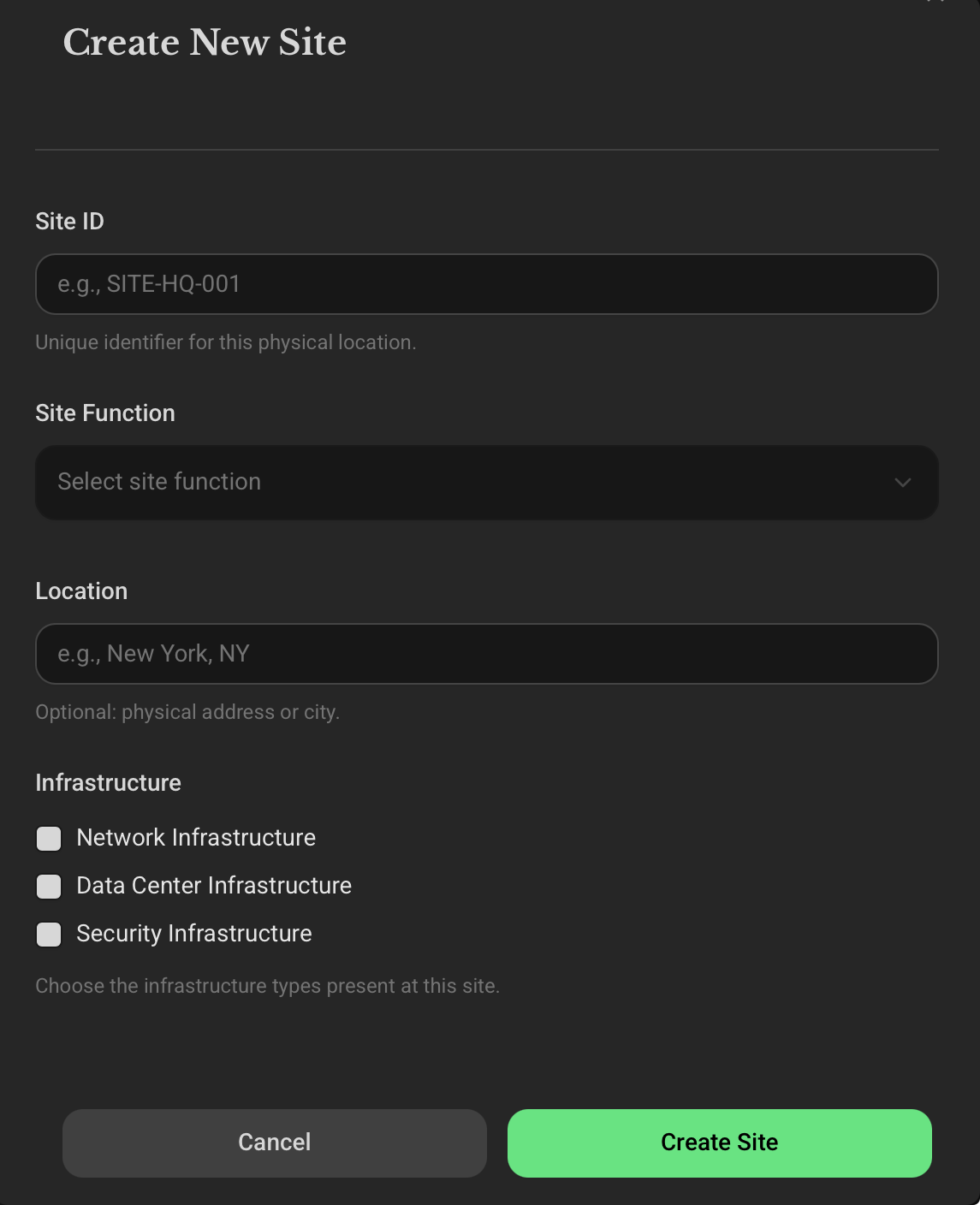 Create site.png